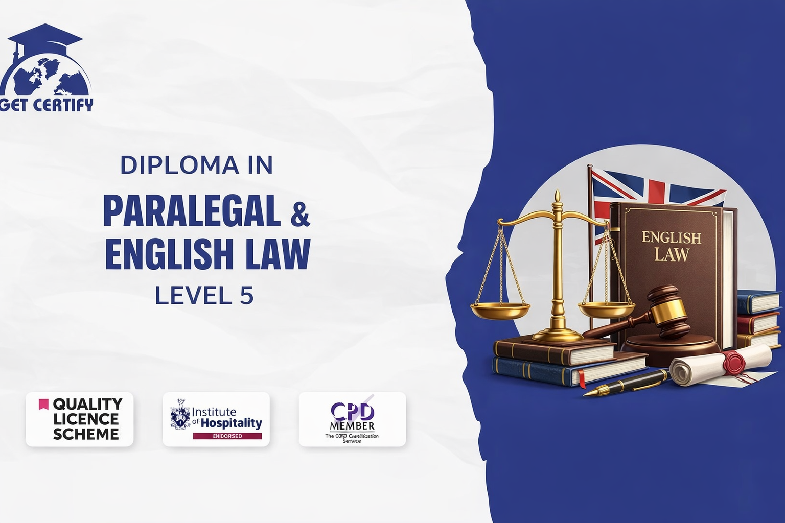 Diploma in Paralegal & English Law Level 5